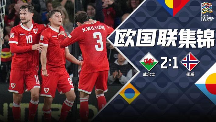 威尔士2-1逆转10人挪威 丹尼尔·詹姆斯破门 黑格姆直红