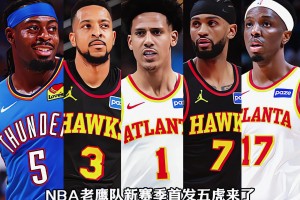 多尔特被交易至老鹰，NBA老鹰队新赛季首发五虎战力如何？