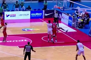 来感受一下NBA球员在国际赛场的压迫感！米西世预赛降维打击